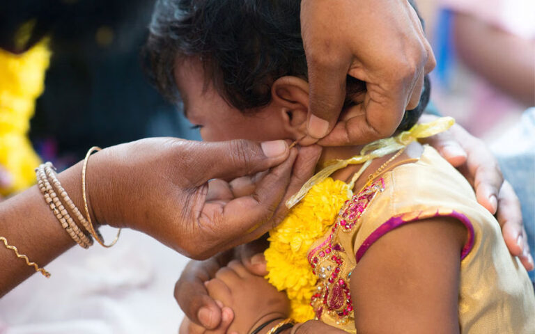 Ear Piercing ceremony 5